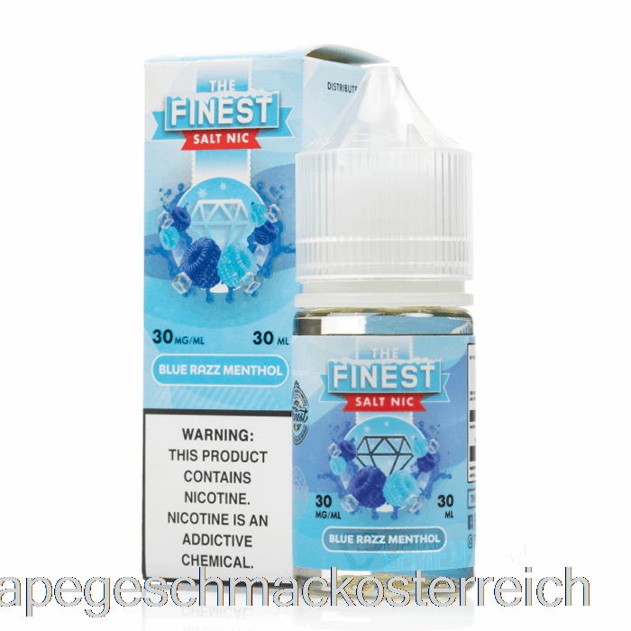 Blue Razz Menthol – Feinstes Salz-Nic – 30 Ml, 50 Mg Vape-Geschmack